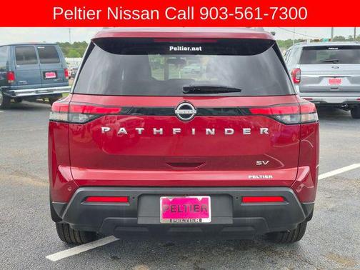 Scarlet Ember 2024 Nissan Pathfinder SV FWD