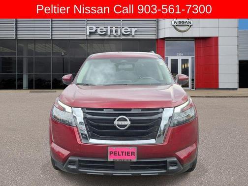 Scarlet Ember 2024 Nissan Pathfinder SV FWD