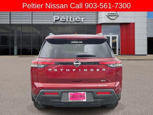 Scarlet Ember 2024 Nissan Pathfinder SV FWD