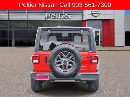 Firecracker Red Clearcoat 2024 Jeep Wrangler Sport S