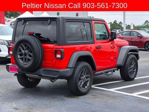 Firecracker Red Clearcoat 2024 Jeep Wrangler Sport S