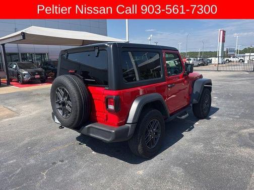 Firecracker Red Clearcoat 2024 Jeep Wrangler Sport S