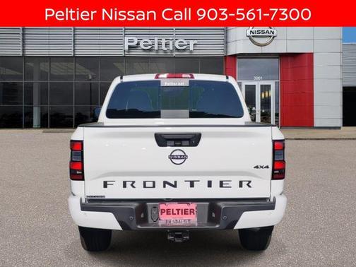 Glacier White 2026 Nissan Frontier SV