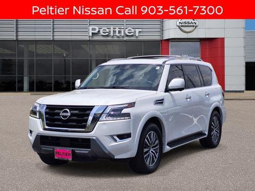 Aspen White Tricoat 2024 Nissan Armada SL 2WD