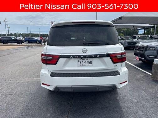 Aspen White Tricoat 2024 Nissan Armada SL 2WD