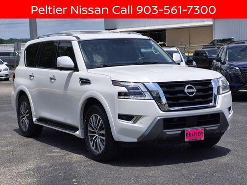 Aspen White Tricoat 2024 Nissan Armada SL 2WD