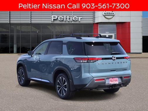 Baltic Teal 2026 Nissan Pathfinder Platinum
