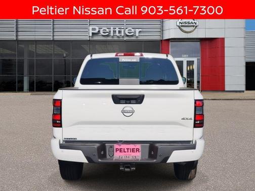 Glacier White 2026 Nissan Frontier SV