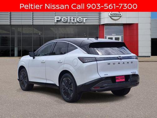 Everest White Pearl/Black 2026 Nissan Murano Platinum