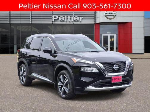 Super Black 2023 Nissan Rogue Platinum