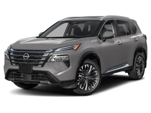 Boulder Gray/Super Black 2026 Nissan Rogue Platinum