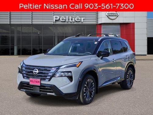 Boulder Gray/Super Black 2026 Nissan Rogue Platinum