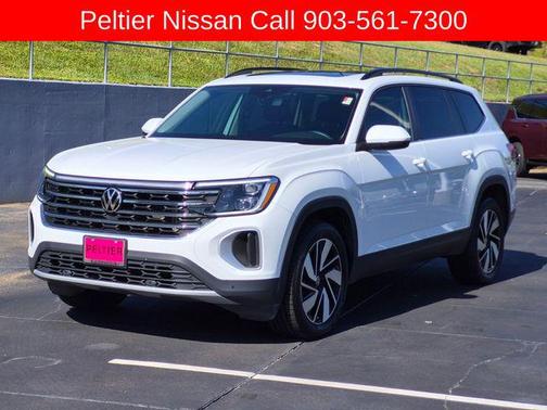 Pure White 2024 Volkswagen Atlas 2.0T SE w/Technology