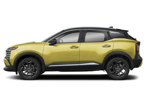 Yuzu Yellow Metallic/Super Black 2025 Nissan Kicks SR