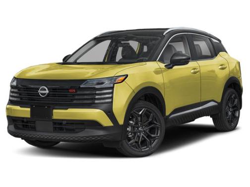 Yuzu Yellow Metallic/Super Black 2025 Nissan Kicks SR