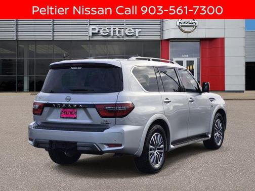 Brilliant Silver Metallic 2022 Nissan Armada SL 2WD