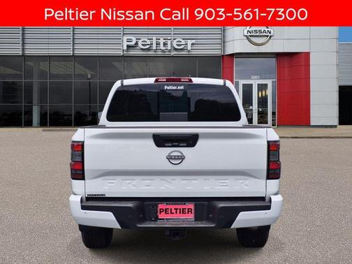 Glacier White 2026 Nissan Frontier SV