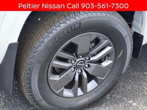 Glacier White 2026 Nissan Frontier SV