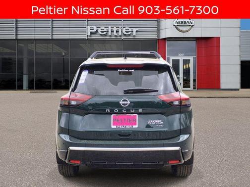 Obsidian Green 2026 Nissan Rogue Platinum