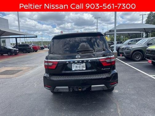 Super Black 2024 Nissan Armada Platinum 4WD
