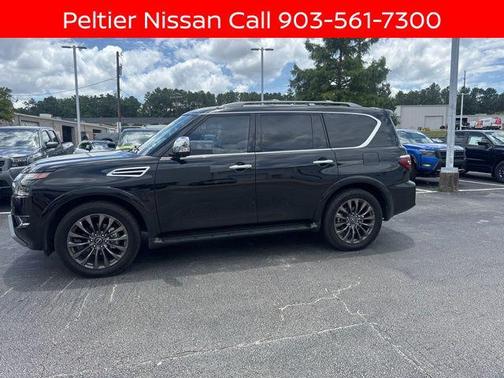 Super Black 2024 Nissan Armada Platinum 4WD