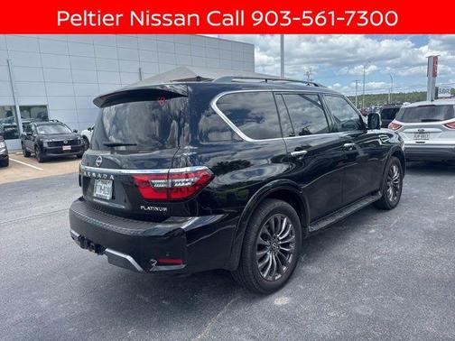 Super Black 2024 Nissan Armada Platinum 4WD