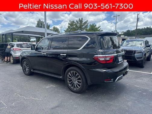 Super Black 2024 Nissan Armada Platinum 4WD