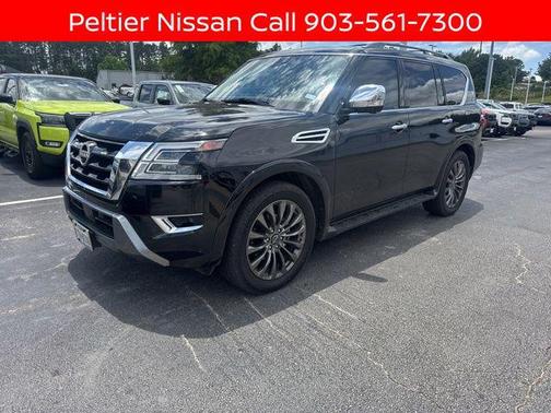 Super Black 2024 Nissan Armada Platinum 4WD