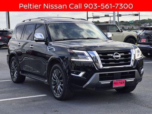 Super Black 2024 Nissan Armada Platinum 4WD
