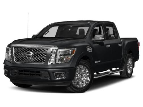 Magnetic Black Metallic 2019 Nissan Titan Platinum Reserve
