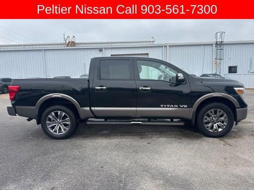 Magnetic Black Metallic 2019 Nissan Titan Platinum Reserve