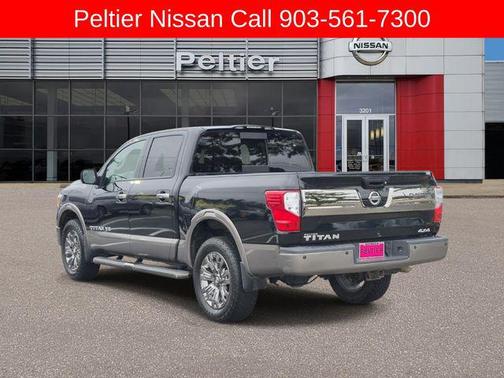 Magnetic Black Metallic 2019 Nissan Titan Platinum Reserve