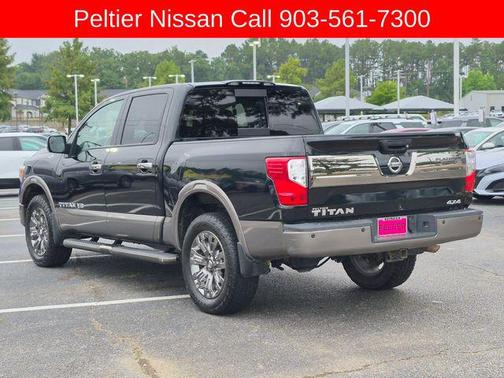 Magnetic Black Metallic 2019 Nissan Titan Platinum Reserve