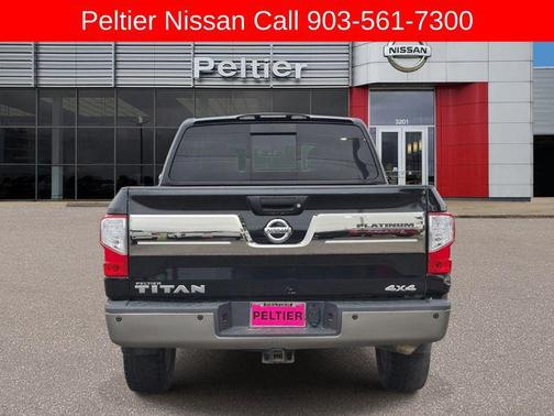 Magnetic Black Metallic 2019 Nissan Titan Platinum Reserve
