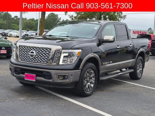 Magnetic Black Metallic 2019 Nissan Titan Platinum Reserve