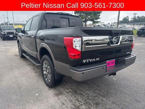 Magnetic Black Metallic 2019 Nissan Titan Platinum Reserve