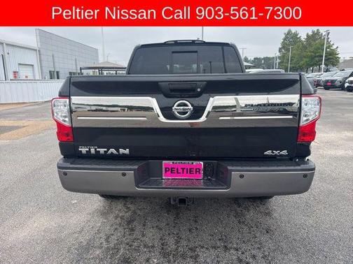 Magnetic Black Metallic 2019 Nissan Titan Platinum Reserve
