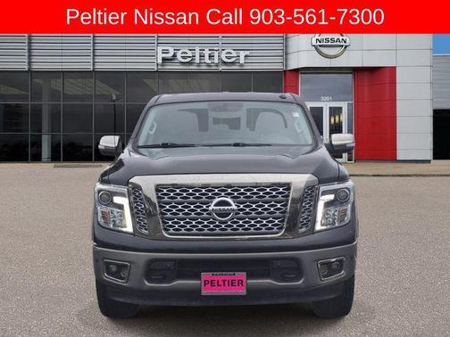 Magnetic Black Metallic 2019 Nissan Titan Platinum Reserve