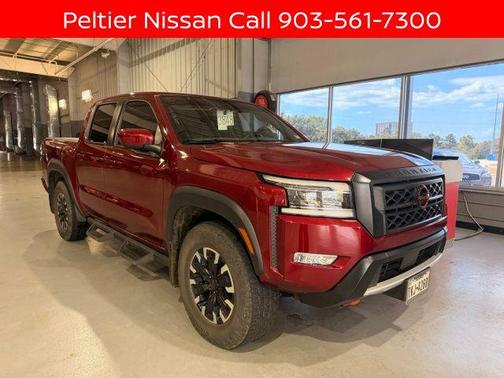 Cardinal Red Metallic Tricoat 2024 Nissan Frontier PRO-4X