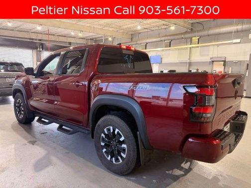 Cardinal Red Metallic Tricoat 2024 Nissan Frontier PRO-4X
