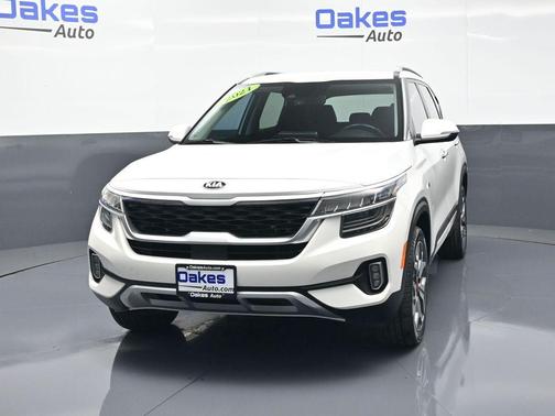 Snow White Pearl 2021 Kia Seltos SX Turbo
