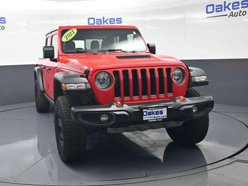 Firecracker Red Clearcoat 2021 Jeep Gladiator Mojave 4x4