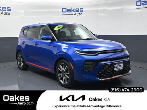 Neptune Blue 2022 Kia Soul Turbo