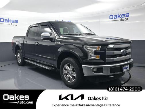 TUXEDO BLACK METALLIC 2015 Ford F-150 Lariat