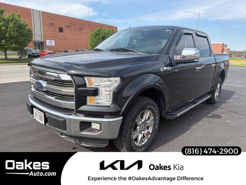 TUXEDO BLACK METALLIC 2015 Ford F-150 Lariat