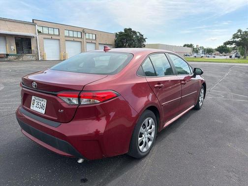 Ruby Flare Pearl 2022 Toyota Corolla LE