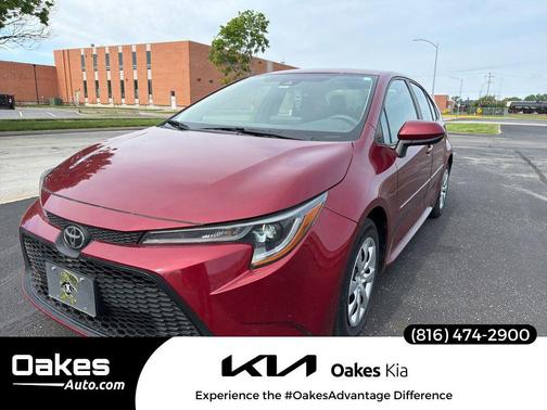 Ruby Flare Pearl 2022 Toyota Corolla LE