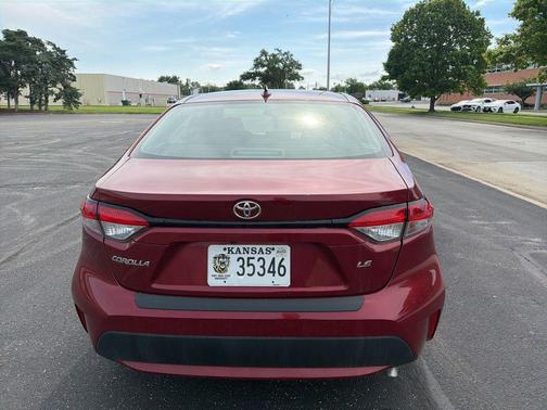 Ruby Flare Pearl 2022 Toyota Corolla LE