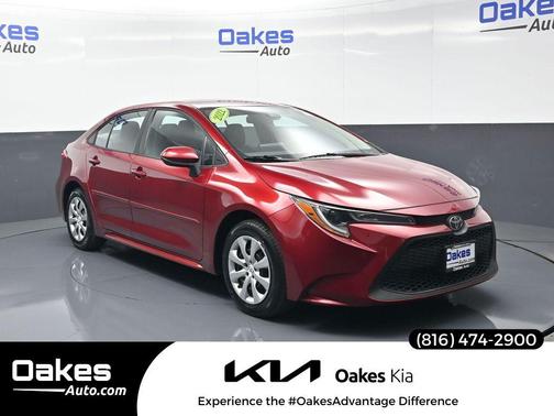 Ruby Flare Pearl 2022 Toyota Corolla LE