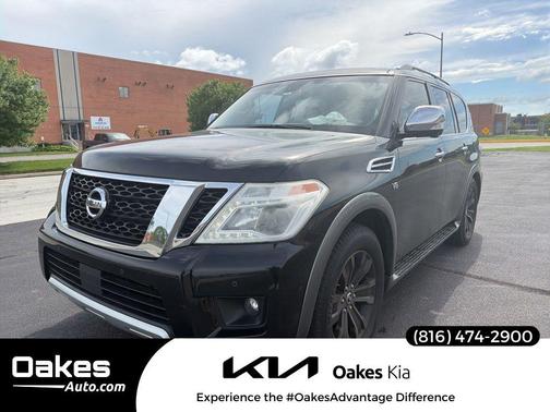 Super Black 2017 Nissan Armada Platinum